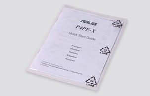 Debasafe_Detail_1 Debabag Flachbeutel gefüllt mit einer Bedienungsanleitung