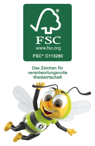FSC Logo DEBABEE Debabee mit Logo FSC