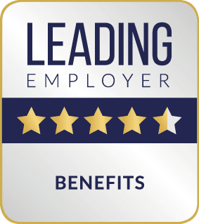 Leading Employer Benefits Rating 4,5 Leading Employer Benefits Rating 4,5