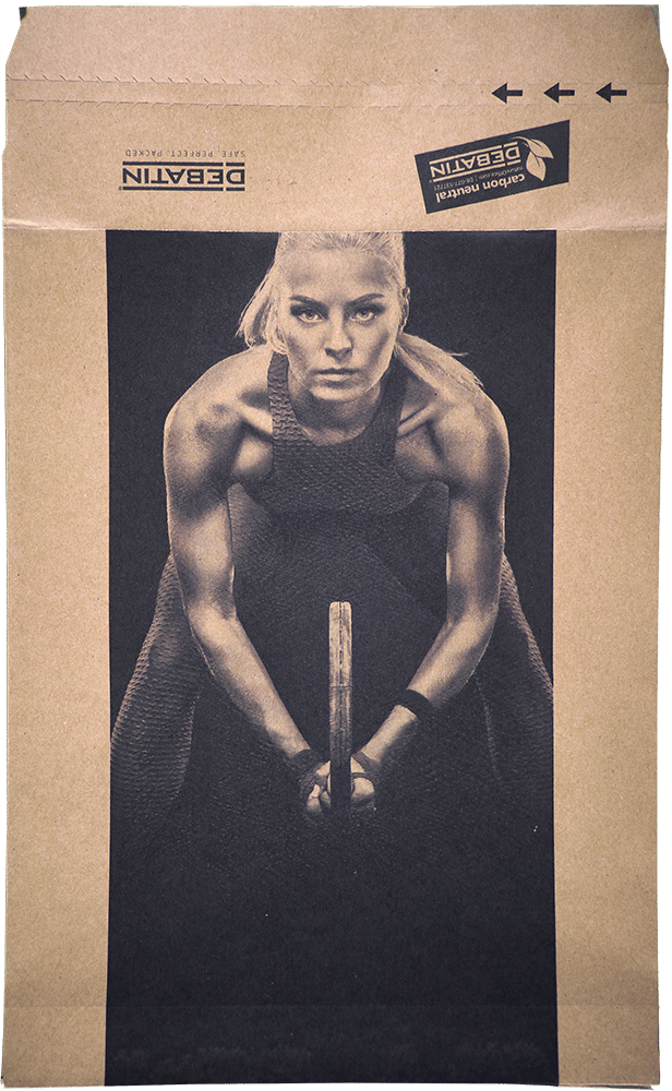 Debasafe_Detail_1 DEBAPOST® Paper Second life Versandtaschen aus Recyclingpapier