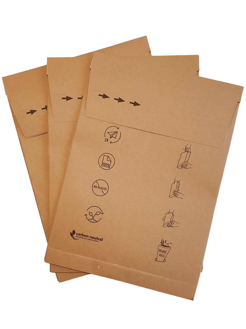 Debasafe_Detail_2 DEBAPOST® Paper Second life Versandtaschen aus Recyclingpapier