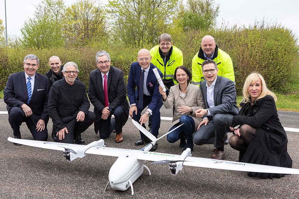 Drohnennetzwerk_Betriebsgenehmigung_Foto 2 RKH Kliniken Fotograf Benjamin Stoltenberg